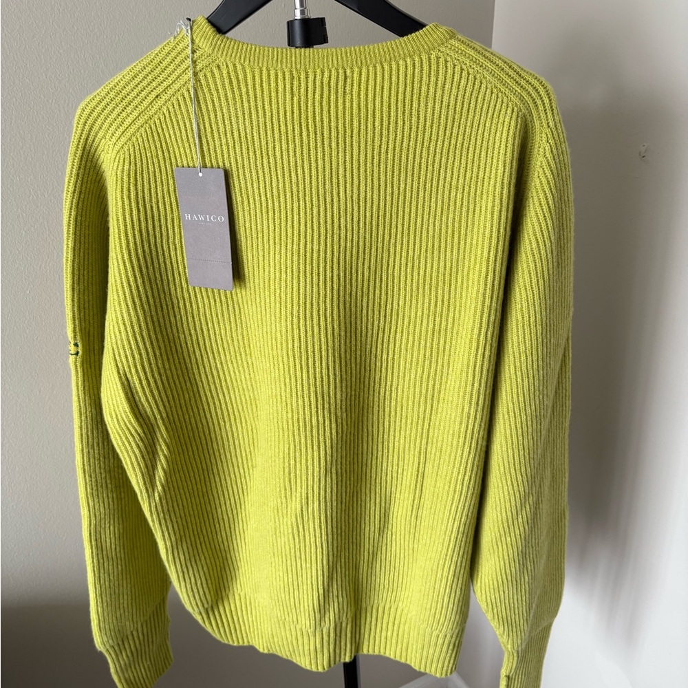 Hawico Mens Cashmere Crew Neck Sweater - Picture 6 of 6